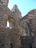Chateau de Queribus, 3eme enceinte, Pt8, Corps de logis a 3 niveaux (2)